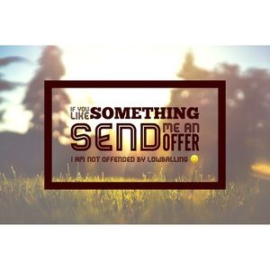 Go ahead, make me an offer.